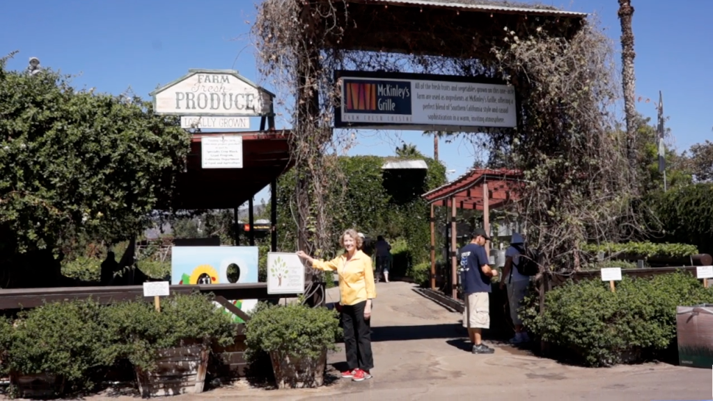 Heritage Farm Entrance Late Bloomer-L.A. County Fair Fairview Farms-Kaye