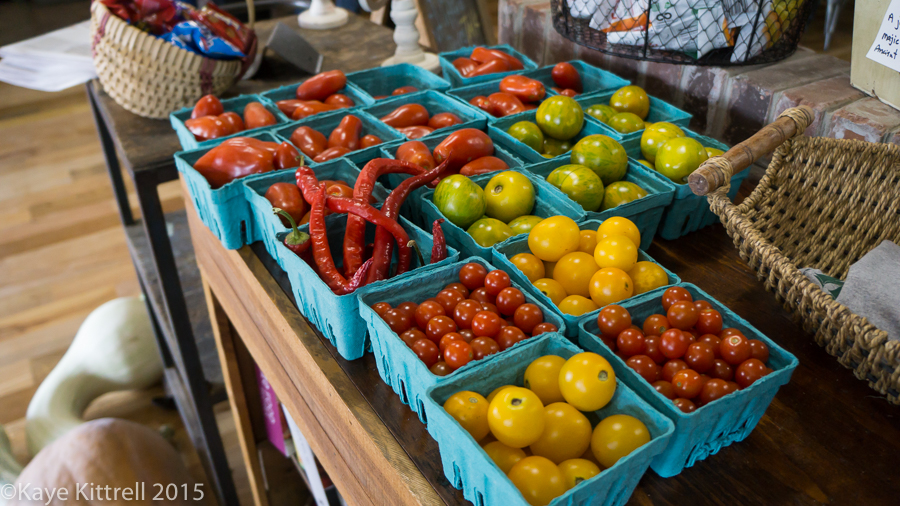 Files from the Road: Farm to Table in Pinewood - biodynamic produce