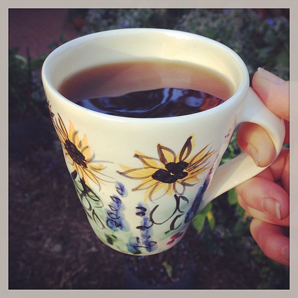 Lament for a Garden Hat and Teacup - cup