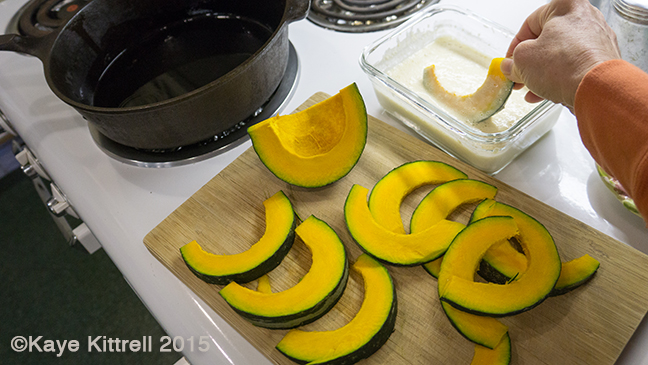 Kabocha Squash Recipes - tempura