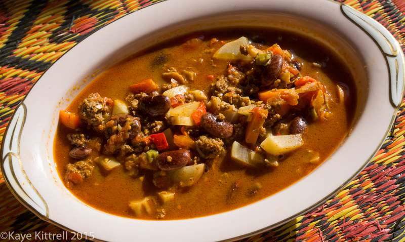 Chili Recipe with Scarlet Runner Beans
