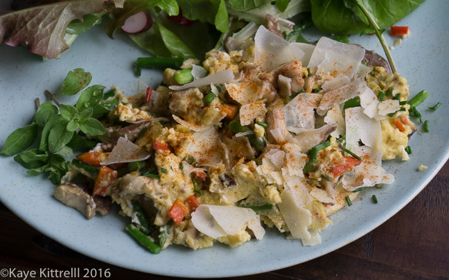 An Oscar-worthy Homegrown Brunch - scramble