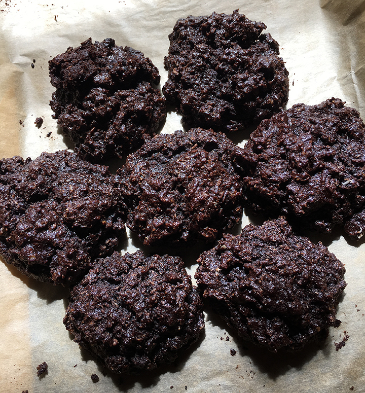 Carob Oatmeal Gluten-free Cookie Recipe - cookies