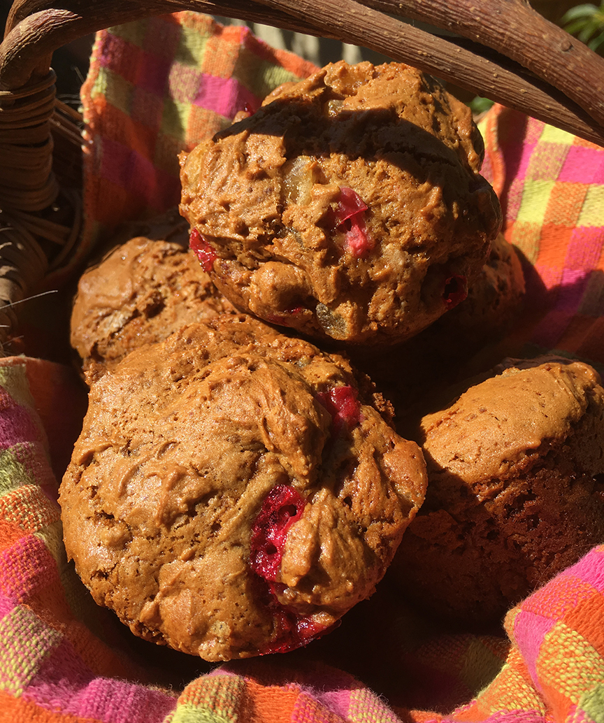 Here's Your Cranberry Ginger Muffin Recipe