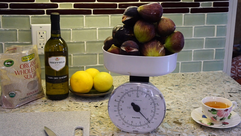 Best fig jam recipe - ingredients