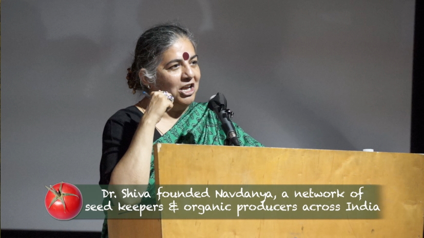 Dr. Vandana Shiva Late Bloomer-National Heirloom Expo-Shiva