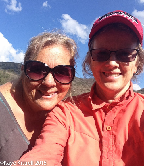 Four Fun-filled Primarily Paleo Days with a Midwife Blogger - Kaye & Sandi on hike