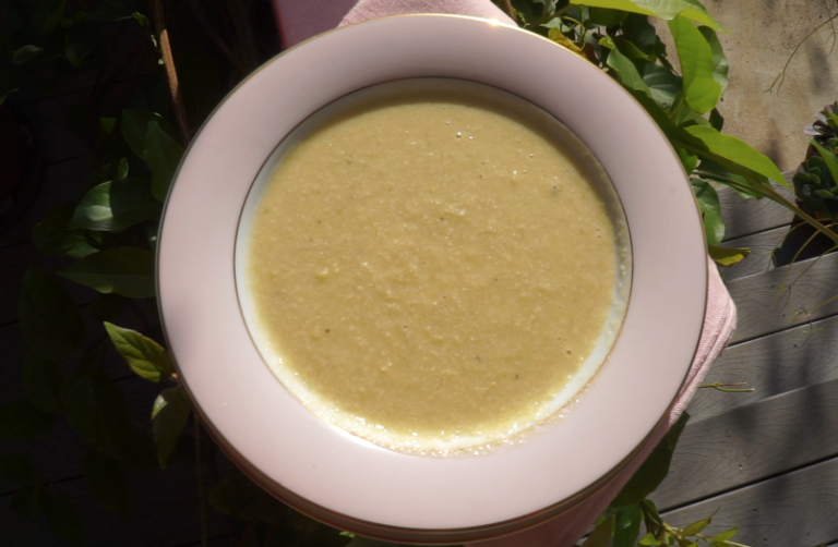 Voile on Brassicas and Cushaw Recipe - cushaw bisque
